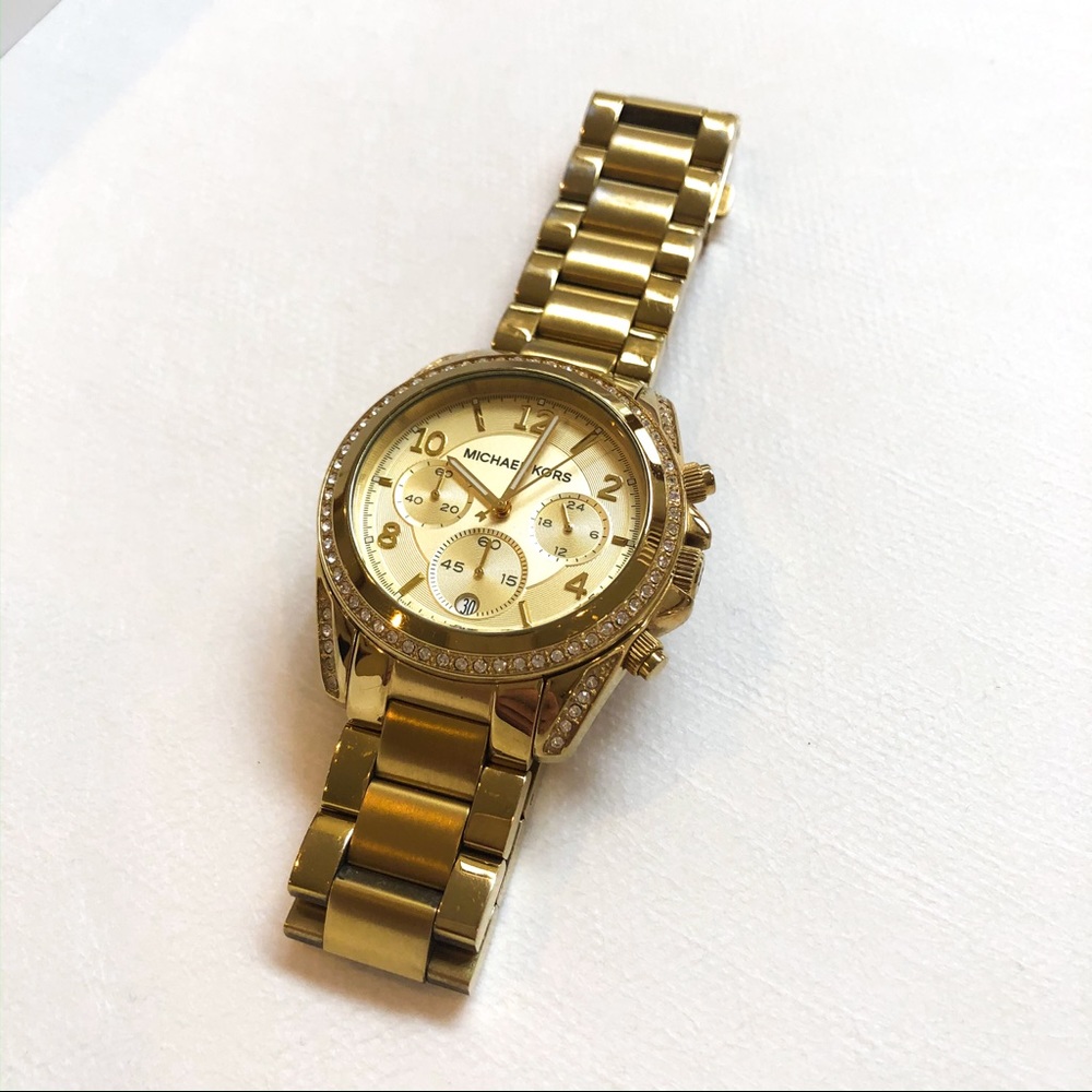 Michael Kors Gold Watch - Picture 4 of 7